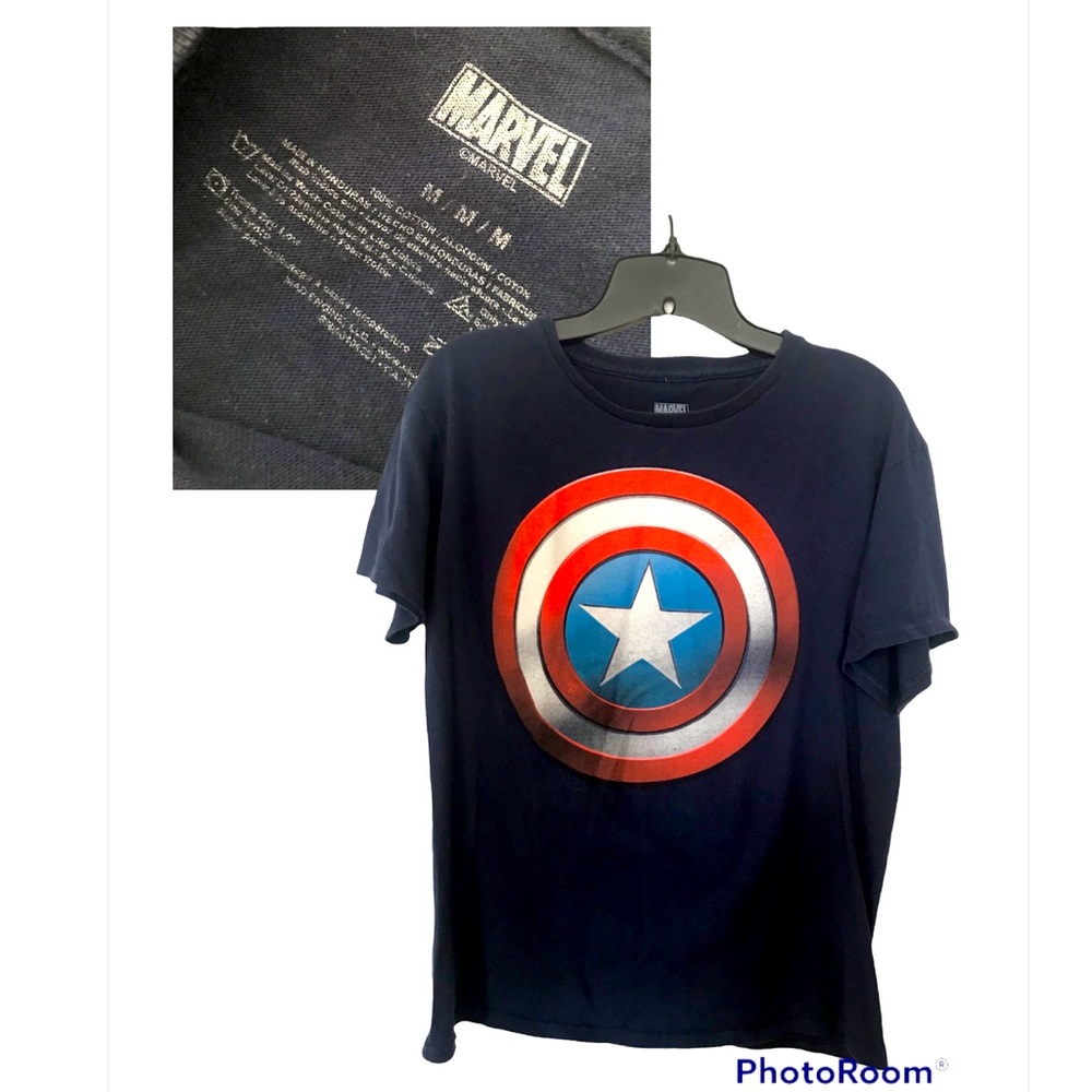 Marvel Captain America T-Shirt Size Medium